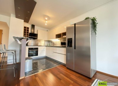 Perfekte 3-Zimmer Designwohnung für 2 Personen mit Tiefgarage und allgemeiner Terrasse Nähe U3