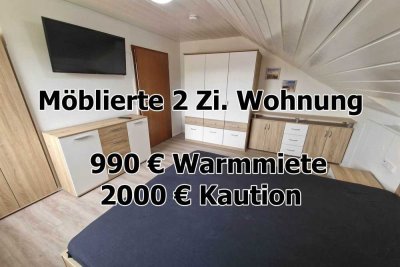 ab 01.08.  komplett möblierte 2 Zimmer Wohnung  mit EBK in Freudenstadt - Dietersweiler