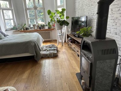 Helle EG-Altbauwohnung mit Garten, Kamin & modernem Bad in ruhiger Lage von Bergisch-Neukirchen