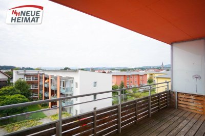 NEUWERTIGE 3-ZIMMER-WOHNUNG MIT TRAUMHAFTER LOGGIA IN PREGARTEN ZU VERGEBEN!