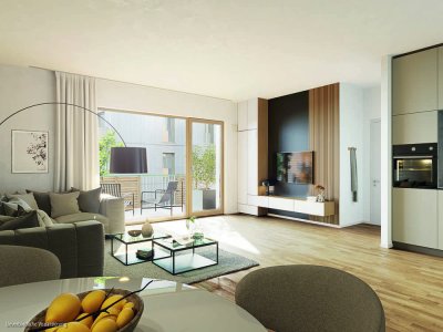 Gut geschnittene Familienwohnung mit 4 Zimmern und 2 Bädern in Top Lage