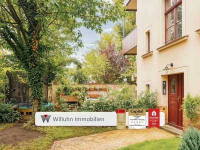 Altbaucharme trifft Lebensqualität: saniert Wohnen mit eigenem Garten und Balkon