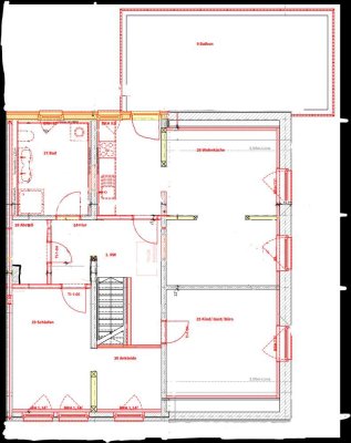 Erstbezug nach Sanierung mit Balkon: Ansprechende 4,5-Zimmer-DG-Wohnung mit geh. Innenausstattung