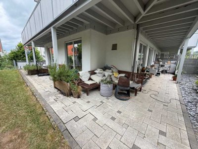 Exklusive Gartenwohnung mit Haus-Charakter – Luxus pur am Fuße der Weinberge