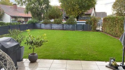 Attraktive Erdgeschosswohnung mit großer Terrasse und Gartenanteil