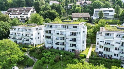 Traumhafter Ausblick: 2-Zimmer-Wohnung mit spektakulärem Blick auf Ermstal und Alb