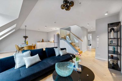 Maisonette Penthouse in direkter Alsternähe ++ Courtagefrei ++