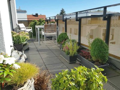 Exclusive 2-Zimmer Dachterrassenwohnung / Penthouse in München, Trudering