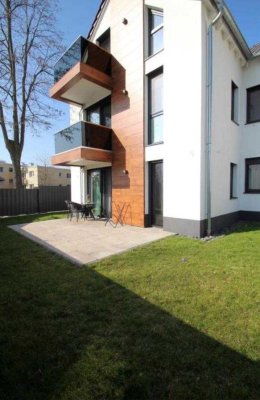 A+ Energieeffiziente 4 Zimmer Gartenwohnung auf dem Heilsberg , 2 Terrassen, 2 Stellplätze