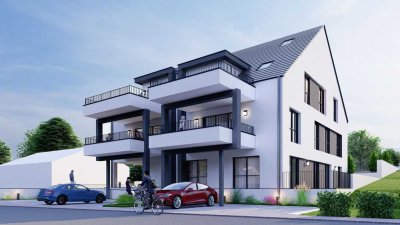 Wunderschöne Neubau 4 Zimmer Wohnung mit großem Garten und Balkon am Schloßberg