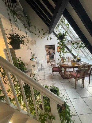 Wunderschöne Penthouse-Maisonette am Rande des Villenviertels in Bad Godesberg