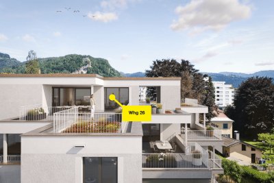 4-Zimmer-Penthousewohnung mit drei Terrassen | Top 26