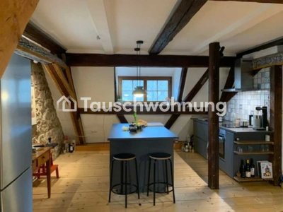 Tauschwohnung: Schöne Altbau-Maisonette-Wohnung in Freiburg Oberau
