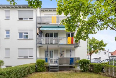Kapitalanlage in Stutensee – Vermietete 2-Zimmer-Wohnung mit Balkon & Stellplätzen