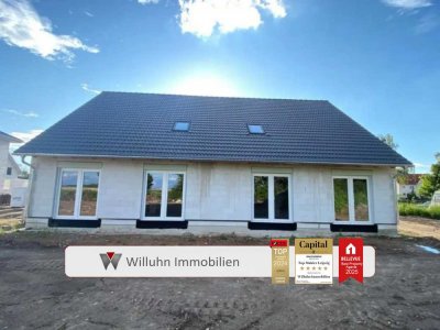 Den Traum vom Eigenheim ganz einfach mieten! Hochwertig ausgestattete Doppelhaushälfte als Erstbezug