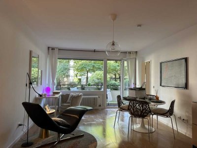 Fully Equiped, inkl. all costs SCANDINAVIAN STYLE in green Area Neuss Holzheim, parking