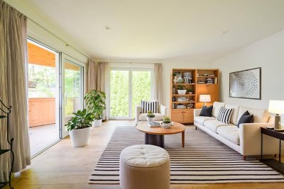 Lichtdurchflutete und moderne 140 m² - 4-Zimmer-Doppelhaushälfte in sonniger, ruhiger Panoramalage