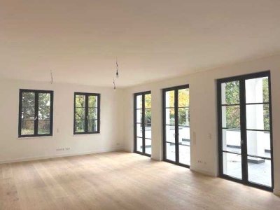 Eigener Garten (SNR)! Exklusive Maisonette-Wohnung Neubau-Stadtvilla in ruhiger Lage von Zehlendorf