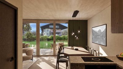 2-Zimmer Erdgeschosswohnung im Garmischer Zentrum