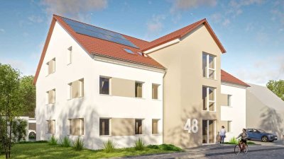 Neubau-Dachgeschosswohnung in Krumbach