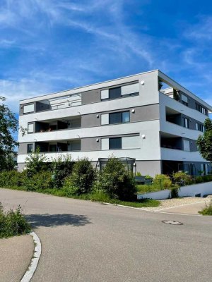 Penthouse-Wohnung in Langenau, neuwertig und energieeffizient