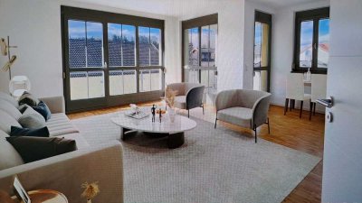 Exklusive, neuwertige 4-Raum-Wohnung mit gehobener Innenausstattung mit Balkon und EBK in Miesbach