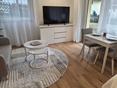 Hochwertig kernsanierte 1,5-Zimmer-Wohnung mit Terrasse & Stellplatz – ruhig & langfristig