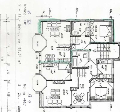 Schöne 2-Zimmer-EG Wohnung mit Gartenanteil