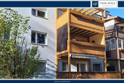 Charmante 4-Zimmer-Wohnung mit großem Balkon