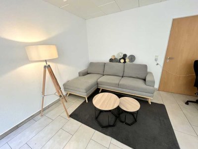 Stilvolle möbelierte 2-Zimmer-Souterrain-Wohnung in Darmstadt
