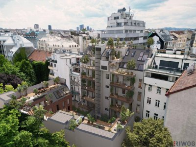 GROHGASSE 10 | exklusiv ausgestattete 2-Zimmer Maisonette-Wohnung in absoluter Hofruhelage | Townhouse