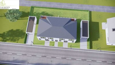 Lichtdurchflutete DHH mit Garten, Dachterrasse & Carport – Erstbezug!