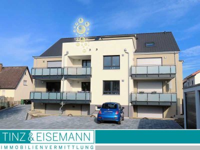 Erstbezug – Barrierefreie 3- ZKB DG-Wohnung mit Garage und Aussicht in Hambrücken