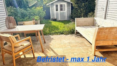 Befristete möblierte Garten-Maisonette mit Smarthome & Homeoffice | Hamburg Nord Pauschalmiete