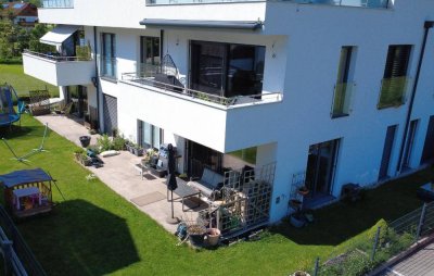 Topmoderne Hausetage in Mondsee! - mit großzügigem Raumangebot, exklusiver Ausstattung und Garten