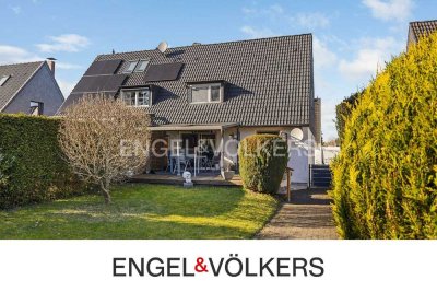Charmante Doppelhaushälfte mit sonnigem Garten