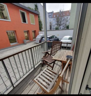 Möblierte 1-Zimmer Wohnung im Glockenbachviertel