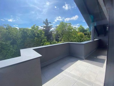 Schöne 2-Zimmer-Dachgeschosswohnung mit Loggia in Abstatt