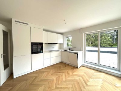 Dachterrassen 3 Zi. Wohnung im 1. OG mit Küche