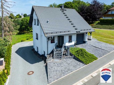 Idylle pur: schickes EFH mit ca. 7.000 qm Eigengrund in Schwarzenbach/ Wald
