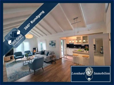 *REDUZIERT: Loft-Endreihenhaus • Kamin, Sonne & Garage*