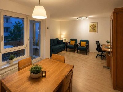 Lebendig wohnen in der Weststadt: 3-Zimmer-Wohnung mit Balkon