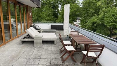 Möbliertes Penthouse in bester Lage
