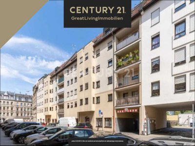 Helle 2-Zimmer-Wohnung in ruhiger, zentraler Lage