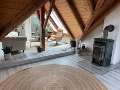 Maisonette / Dachgeschoss Wohnung in schöner Villa am Fuß des Hochgern