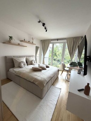 Möbliertes Luxus-WG-Zimmer | All-inclusive | Balkon | Innenhof | Hamburg-Bahrenfeld