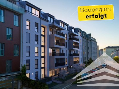 Zügiger Baufortschritt! "PILLmein" - 2 Raumwohnung mit 9 m² Balkon (Top 1.12)