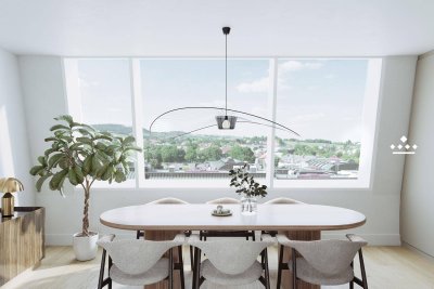 Penthouse mit Panoramablick über Wien und den Kahlenberg