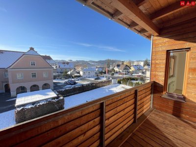 Eigentumswohnung mit Super-Fernblick von der Loggia, 3 Zimmer, zentrumsnah!