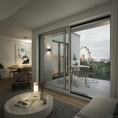 Kennen wir uns schon? Modernes Wohnen mit Flair: 1-Zimmer und Balkon | nähe Praterstern